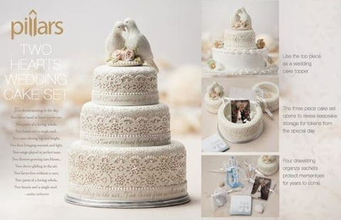 Two Doves Wedding Memory Box Enesco