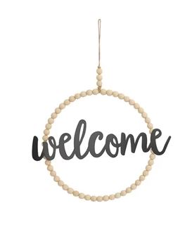 Wall Decor "Welcome" Transpac