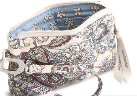 Clip & Zip Wristlet : Neutral Rhapsody Vera Bradley