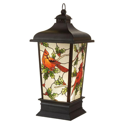 11" Cardinal Lantern - Treehouse Gift & Home
