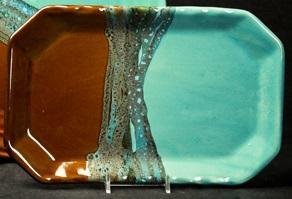 11" Rectangle Platter {OCEAN TIDE} - Treehouse Gift & Home