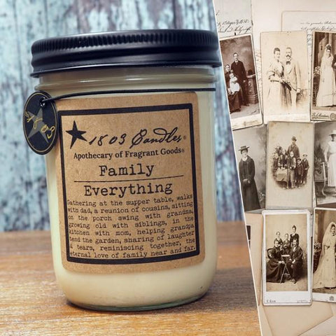 14 oz Family Everything Candle - Treehouse Gift & Home