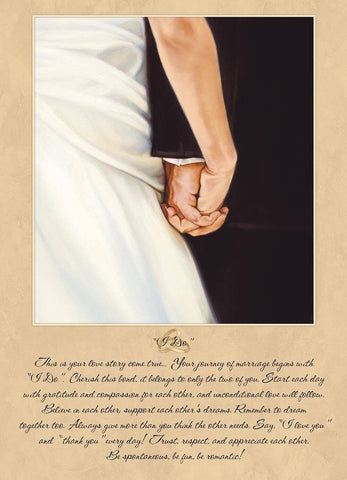 I Do Greeting Wedding Scripture Card Legacy