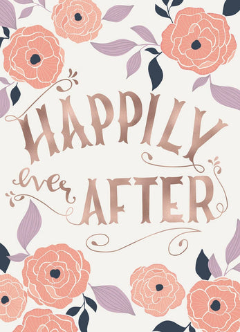 Floral Happily Ever After Greeting Card Legacy