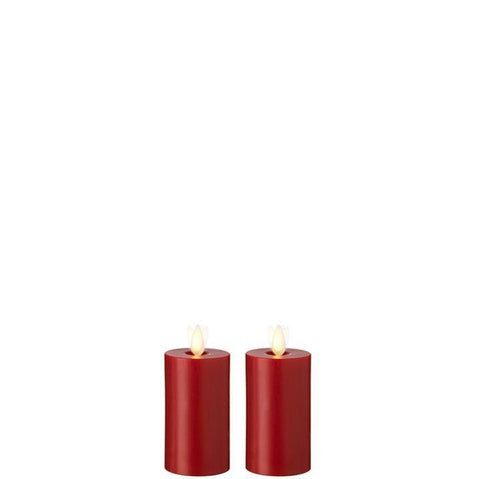 2"x3.5" Moving Flame Red Votive Candle RAZ