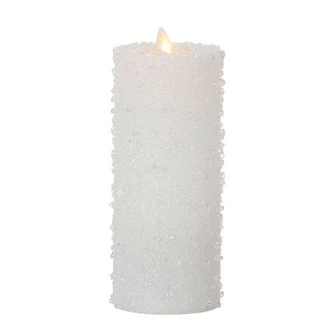 3" x 8" Moving Flame Iced White M&B Products