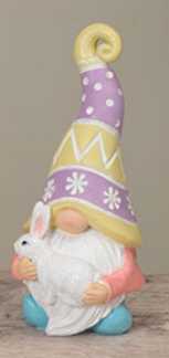 6.1"H Resin Easter Gnome Gerson
