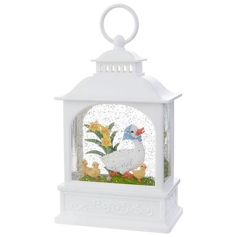8.5 " DUCK FAMILY LIGHTED WATER LANTERN - Treehouse Gift & Home