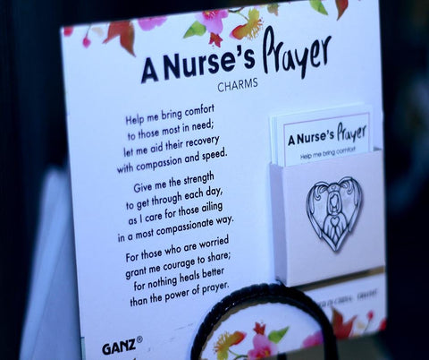 A Nurse's Prayer Charm - Treehouse Gift & Home