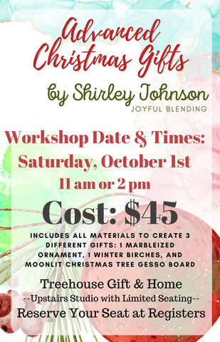 Advanced Christmas Gifts - Shirley Johnson Treehouse Gift & Home