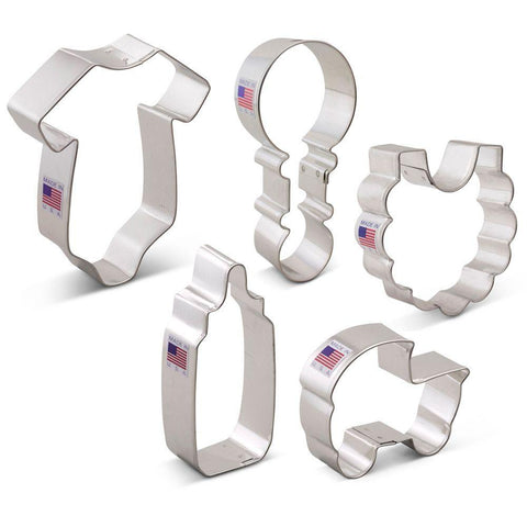 Baby 5 Piece Set Cookie Cutters - Treehouse Gift & Home