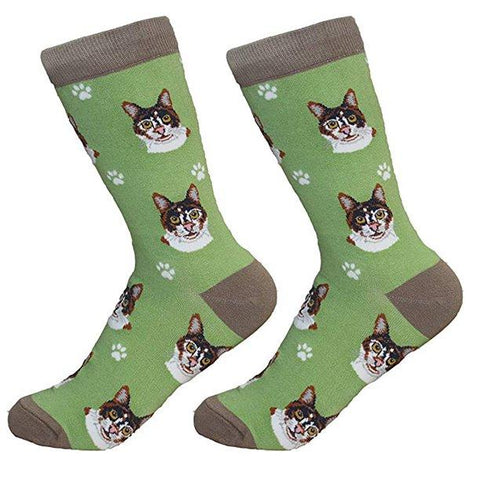 Calico Cat Socks - Treehouse Gift & Home