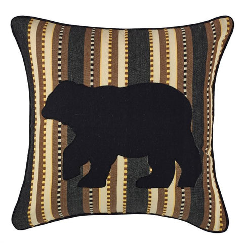 Canyon Bear 18" Pillow - Polyester Fill - Treehouse Gift & Home