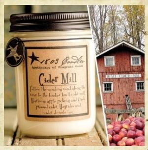 Cider Mill Soy Jar Candle 14 oz - Treehouse Gift & Home