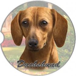 Dachshund Red Car Coaster - Treehouse Gift & Home