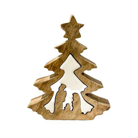 Deco Star Tree Puzzle Nativity Kel-Toy