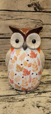 Fall Harvest Owl - Large Evergreen Enterprises