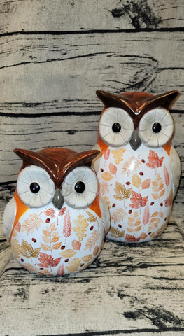 Fall Harvest Owl - Large Evergreen Enterprises