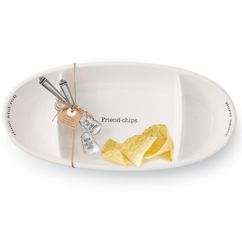 Fiesta Chip & Dip Serving Set Mud Pie