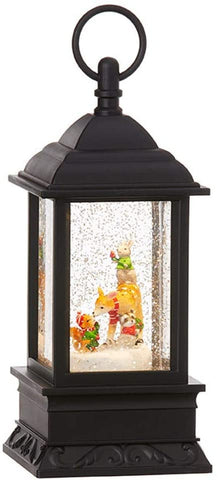 Forest Friends Lighted Water Lantern 9.5 Inches - Treehouse Gift & Home