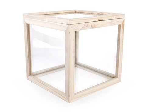 GLASS STORAGE BOX - SQUARE - Treehouse Gift & Home