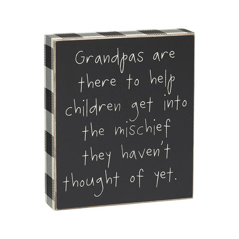 Grandpas Are Box Sign - Treehouse Gift & Home