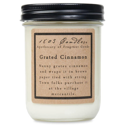 Grated Cinnamon-14oz Jar Candle 1803