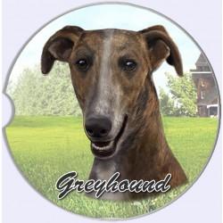 Greyhound Car Coaster - Treehouse Gift & Home