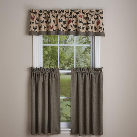 Hen Pecked Hens Valance - Treehouse Gift & Home