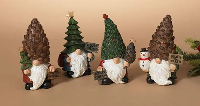 Sullivans 5.5 in. Wood Nativity Ornament - Set of 3, Multicolored Christmas Ornaments