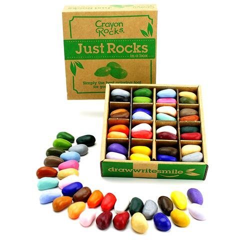 Just Rocks in a Box- 32 color Crayon Rocks Crayon Rocks