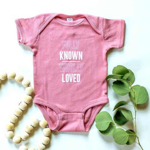 Known & Loved Onesie in Mauve - Treehouse Gift & Home