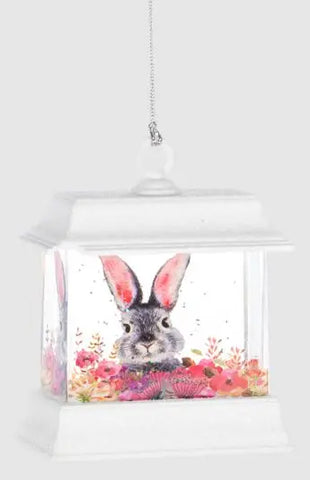 LED Light Up Bunny Lantern Mini Shimmers Ganz