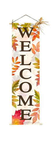 LED Welcome Leaves Canvas Door Greeter Opportunities