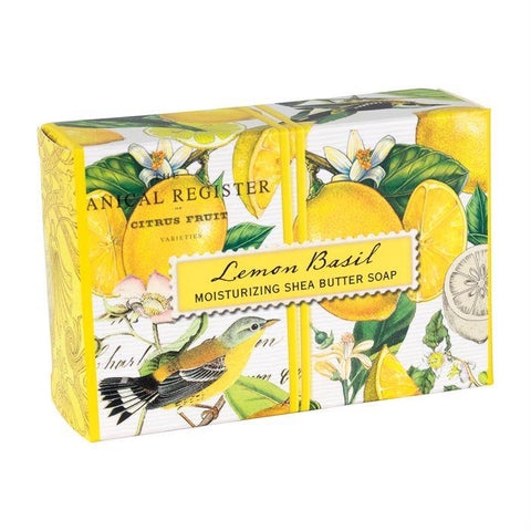 Lemon Basil 4.5 oz. Boxed Soap - Treehouse Gift & Home