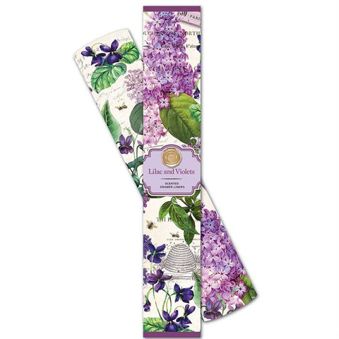Lilac and Violets Drawer Liner - Treehouse Gift & Home