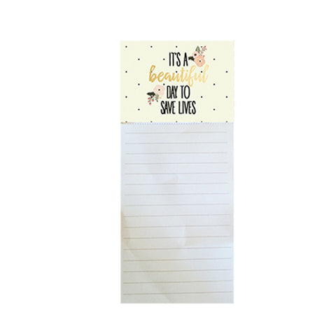 Magnetic Notepad Beautiful Day - Treehouse Gift & Home