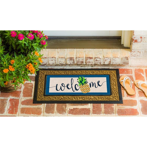Pineapple Welcome Sassafras Switch Mat - Treehouse Gift & Home