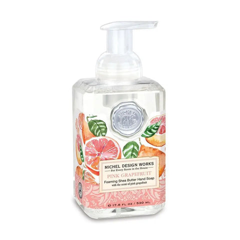 Pink Grapefruit Foamning Soap Michel Design Works