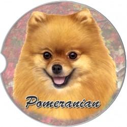 Pomeranian Car Coaster - Treehouse Gift & Home