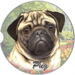 Pug Car Coaster - Treehouse Gift & Home