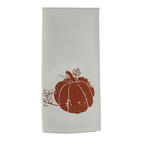 Pumpkin Foil Printed Towel Park Designs