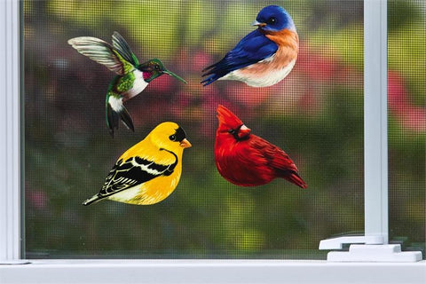 Realistic Bird Screen Door Savers - Treehouse Gift & Home