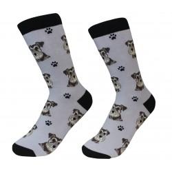 Schnauzer Uncropped Socks - Treehouse Gift & Home