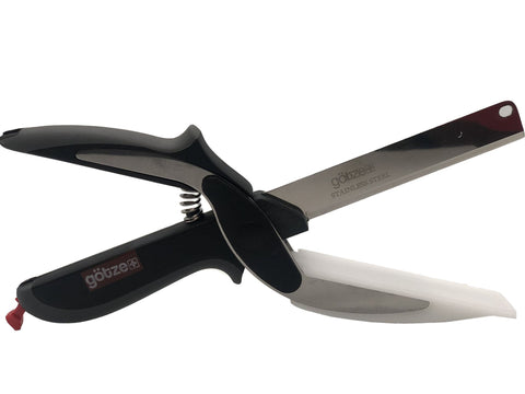 Scissor Knife, Cutting Board & Glove Combo - Treehouse Gift & Home