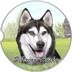Siberian Husky Car Coaster - Treehouse Gift & Home