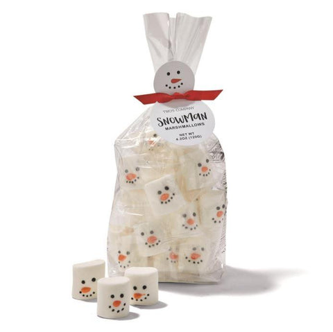 Snowman Marshmallow Candy in Gift Bag Two's Company