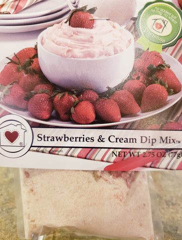 Strawberries & Cream Dip Mix - Treehouse Gift & Home