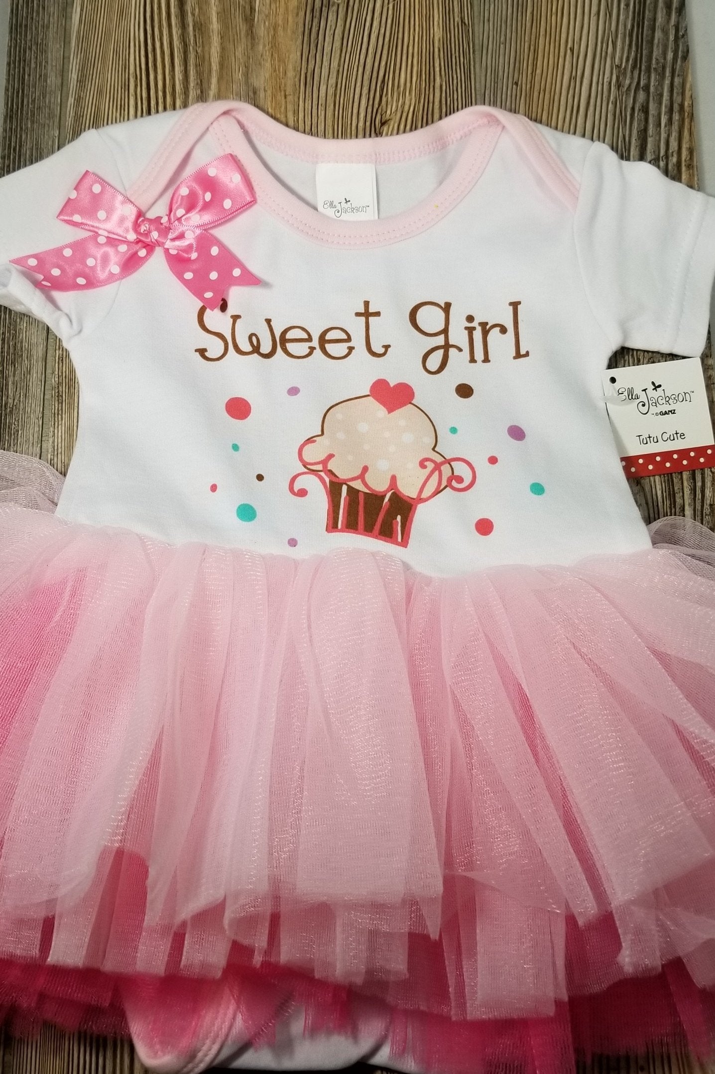 Tutu Cute Bodysuit with Tutu Skirt