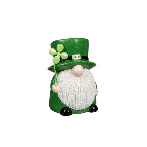 Terracotta St. Patrick's Day Gnome Table Décor Treehouse Gift & Home